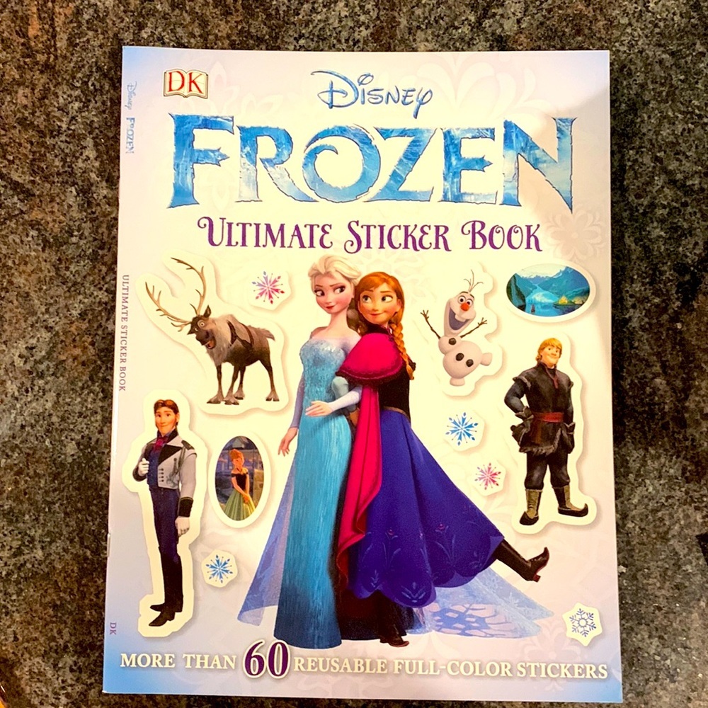 𝅺Disney Frozen Ultimate Sticker Books (5 books)